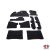 Carpet set for Beetle 1303, 9 pcs, 08/72-86, black, Classic Line