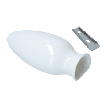 Porcelán váza a müszerfalra