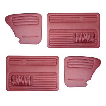 Ajtókárpit szett 4 db-os, burgundy, Bogár 08/66-