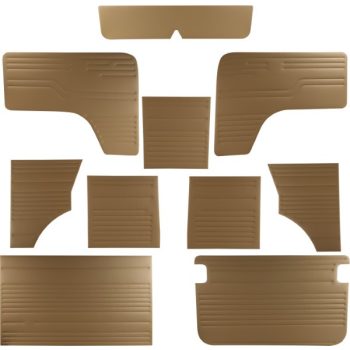 Ajtókárpit készlet, bézs, T2 08/71-07/79, 10 db-os