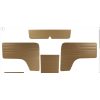 Ajtókárpit készlet, bézs, T2 08/71-07/79, 10 db-os