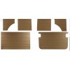 Ajtókárpit készlet, bézs, T2 08/71-07/79, 10 db-os