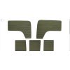 Ajtókárpit készlet, zöld, T2 08/71 - 07/79, 10 db-os