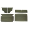 Ajtókárpit készlet, zöld, T2 08/71 - 07/79, 10 db-os