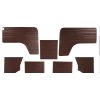 Ajtókárpit készlet, barna, T2 08/71 - 07/79, 10 db-os