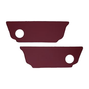   Hátsó ülés alatti takaró panel szett, burgundi, párban, Bogár  11/62-