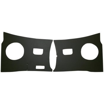   Elsö panel szett a homlokfalba fekete (mdf/pvc) T2 1.2-1.6 03/50-07/67