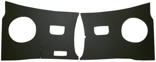Elsö panel szett a homlokfalba fekete (mdf/pvc) T2 1.2-1.6 03/50-07/67