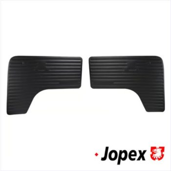   Elsö ajtókárpit, fekete, 2db-os, T2 08/67-07/79, Classic Line