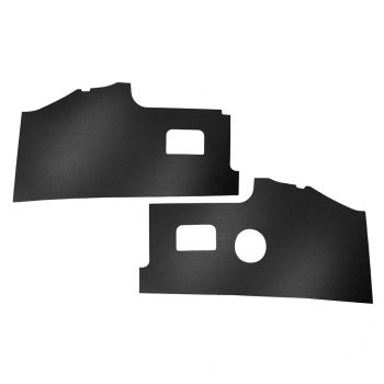 Elsö panel szett a homlokfalba, fekete, T2 08/71-07/79