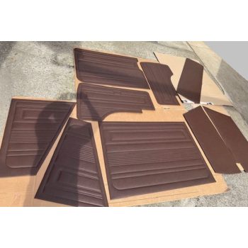   Ajtókárpit készlet, barna, T25 05/79-07/92, 9 db-os, Egyedi rendelésre 