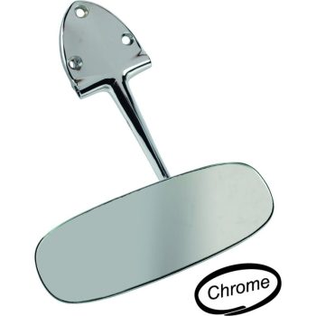   Belsö visszapillantó tükör, gyári stílus, króm, Bogár 08/57-07/64