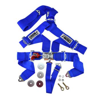 5 pontos CROW biztonsági öv kék