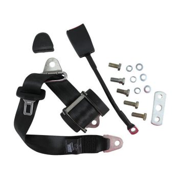   Automata biztonsági öv, fekete, univerzális, E jeles (290cm a öv teljes hossza)