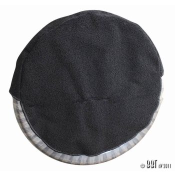 Spare wheel cover, black