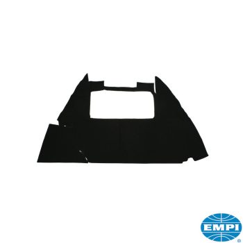 Trunk mat, black, Beetle 08/54-07/59