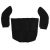 Rear passenger compartment, luggage compartment carpet set, black, Beetle convertible 08/56-07/70