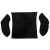  Rear passenger compartment, luggage compartment carpet set, black, Beetle 08/59-07/64