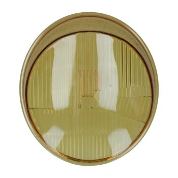 Fényszoró búra, sárga, porsche 911 stílus, -07/67