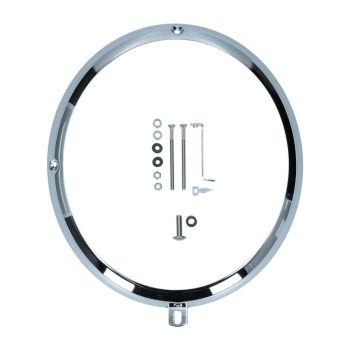   Fényszóró króm keret, szerelékkel, Bogár -07/60, T2 -09/63, BBT gyártás