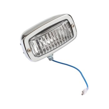 Tolató lámpa, króm, E jel nélkül