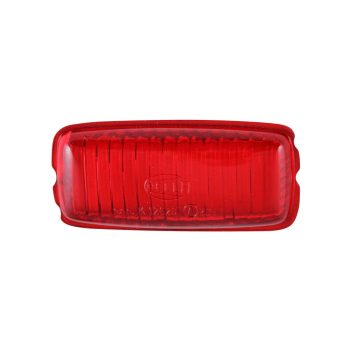 Tolatólámpa búra (PVC),piros, HELLA