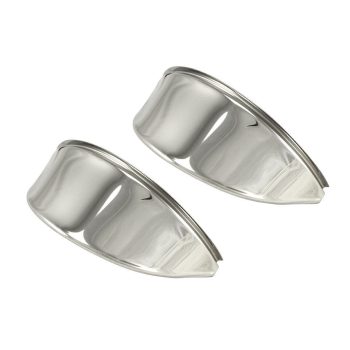 Szempilla, sima, rozsdamentes acél, pár