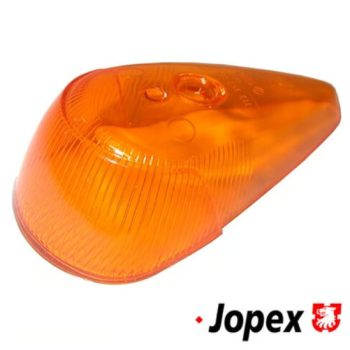 Front turn signal lamp, orange, 10/63-07/74