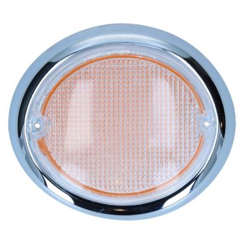   Elsö irányjelzö búra, bal, T2 08/63-07/67, fehér/narancs, E-jeles