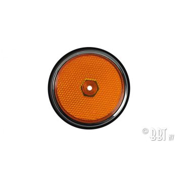   Oldal fényvisszaverö búra és a tömítés, elsö, narancs/króm, T2 08/67-07/70