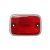 Oldal fényvisszaverö búra, hátsó, piros/ezüst, T2  08/70-07/72