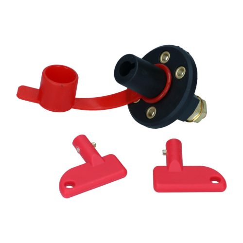  Power cut-off switch, for safety, even against theft.