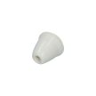 Lámpakapcsoló gomb, elefántcsontszínü, 5mm-es, Bogár/KG/T2 -07/66