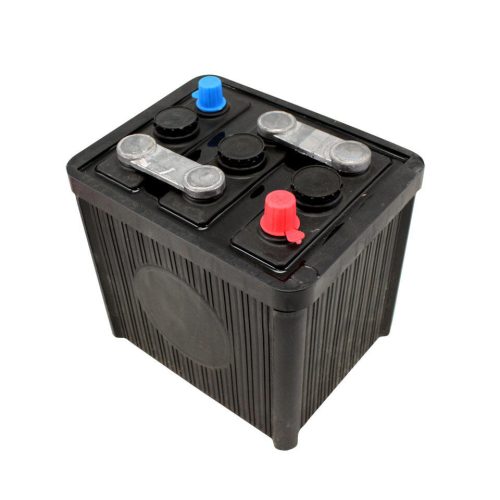 Akkumulátor 6V 84Ah, fekete, sav nélkül, T2 (H 224 x SZ 173 x M 220)