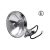 Hella 118 hosszúfényü fényszóró, króm, 12 V-os izzóval, 130 mm átmérö, E jeles