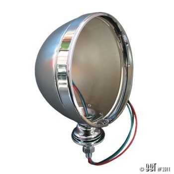   Króm Buggy fényszóró, 7" (a 0613-2 cikkszámú betét való bele!!)