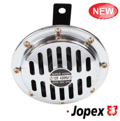 Kürt, 12 V, Bosch stílusú, króm, E-jelölés nélkül