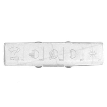   Biztosíték tábla fedél 10-es, Bogár/KG 08/66-04/71, Busz -08/66, Type 3 -07/65