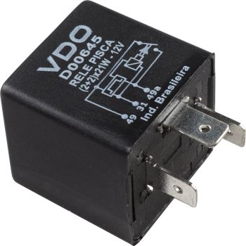   Relé irányjelzöhöz és vészvillogóhoz, 12 Volt, 4x21W,  VDO minöség!!