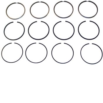   Dugattyúgyürü készlet 76.50 mm, 1.75x3.30, 2.0x3.40, 3.0x3.65 mm Golf1/Jetta1 08/76-02/84;Golf2/Jetta2 08/83-10/91;T25 01/81-07/87