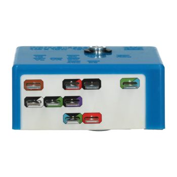   Irányjelzö relé 12V 9 lábú, Bogár  KG 08/66-12/67 Export, Busz 08/66-07/67