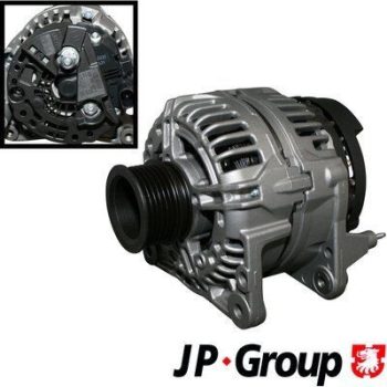   Alternator, 65 Amp, reconditioned VW Golf/Jetta 1.6D TD 01/85-10/91