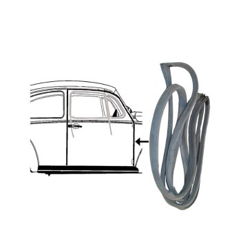 Ajtó tömités, jobb, 08/66-, német minöség