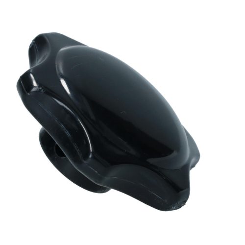  Heater control knob, black, Beetle -07/64, Karmann Ghia -07/64,