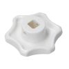   Heating control lever knob, ivory, Beetle -07/64, KG -07/64, Bus -07/67