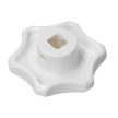 Heating control lever knob, ivory, Beetle -07/64, KG -07/64, Bus -07/67