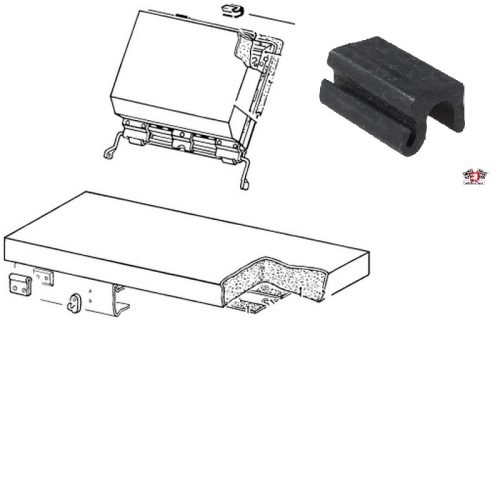 Hátsó ülés háttámla rögzítö gumi, Typ181