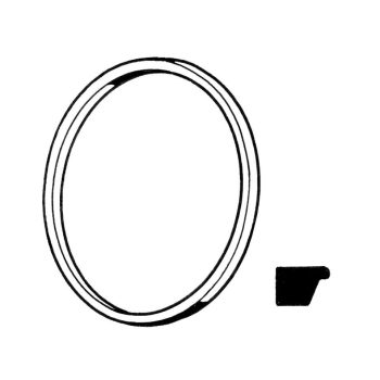 Headlight/mudguard seal, pair, KG.