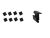 Clip for external wiper, KG 08/71- (8pcs, for 1 car))
