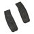 Waterproof rubber for top of B pillar/bottom of chrome rail, KG coupe (pair)